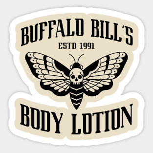 The Silence13 The Silence of the Lambs Buffalo Billis Est1991 Body Lotion Sticker